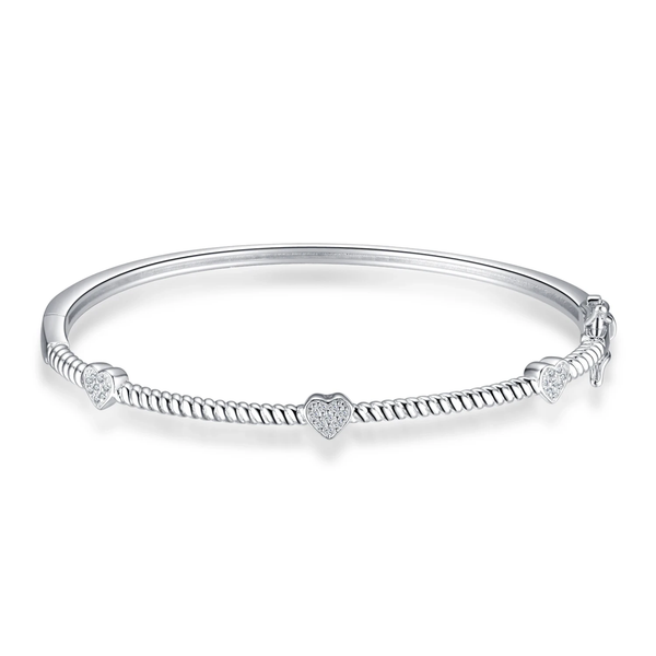 Permanent Tiff Bracelet Love Bangle For Womens Summer Heart Charm Bracelet  Designer Luxury Jewelry Unisex Charms Bangles Silver Plated Lobster Claw  Clasps Link Chain Wedding From Fashion5134, $9.64