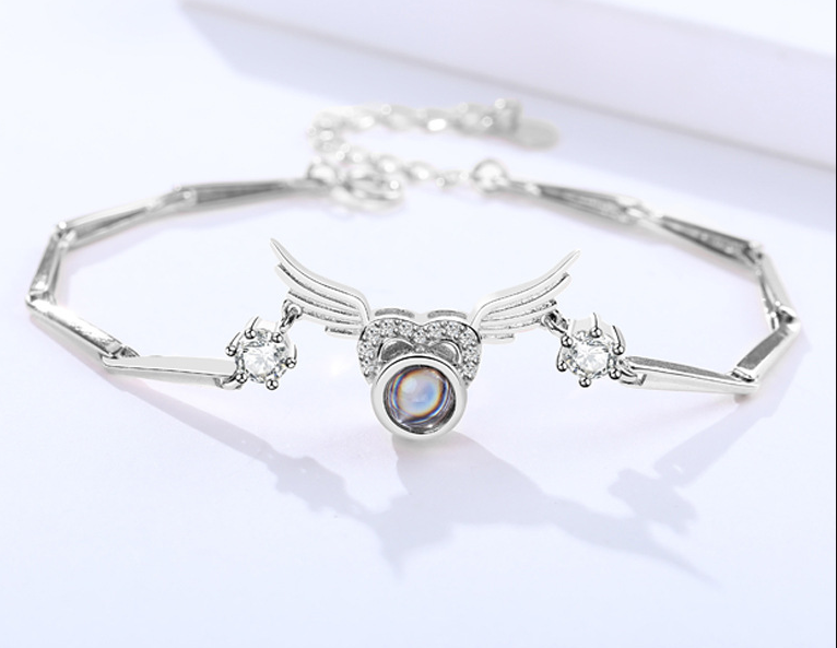 Beautiful Angel Wings Cross Bracelets – In God's Service Store