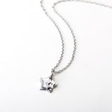 chain star necklace jewelry for girls simple design necklace