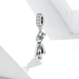 925 Sterling Silver Loveliness Prince Charm For Bracelet  Fashion Jewelry For Women