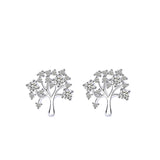 Micro Diamond Branch Earrings