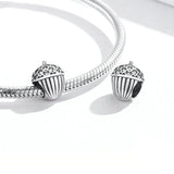 925 Sterling Silver Cute Pine Cone Charm For Bracelet Fashion Jewelry For Gift