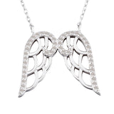 Protect Wings Women Story Necklace Silver Wholesale Design