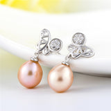 Pearl Earrings Mounting For Women Fashion Jewelry Wholesale