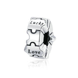 925 Sterling Silver 8 Pieces Puzzles Charm