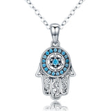 Hamsa Guardian Pendant Necklace