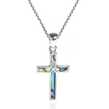 Silver Cross Pendant Necklace