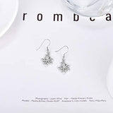 S925 Octopus Earrings Cute Animal Jewelry Ocean Heart Drop Dangle Earrings for Women