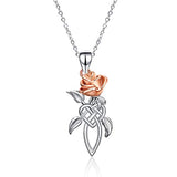 Rose Flower Necklace