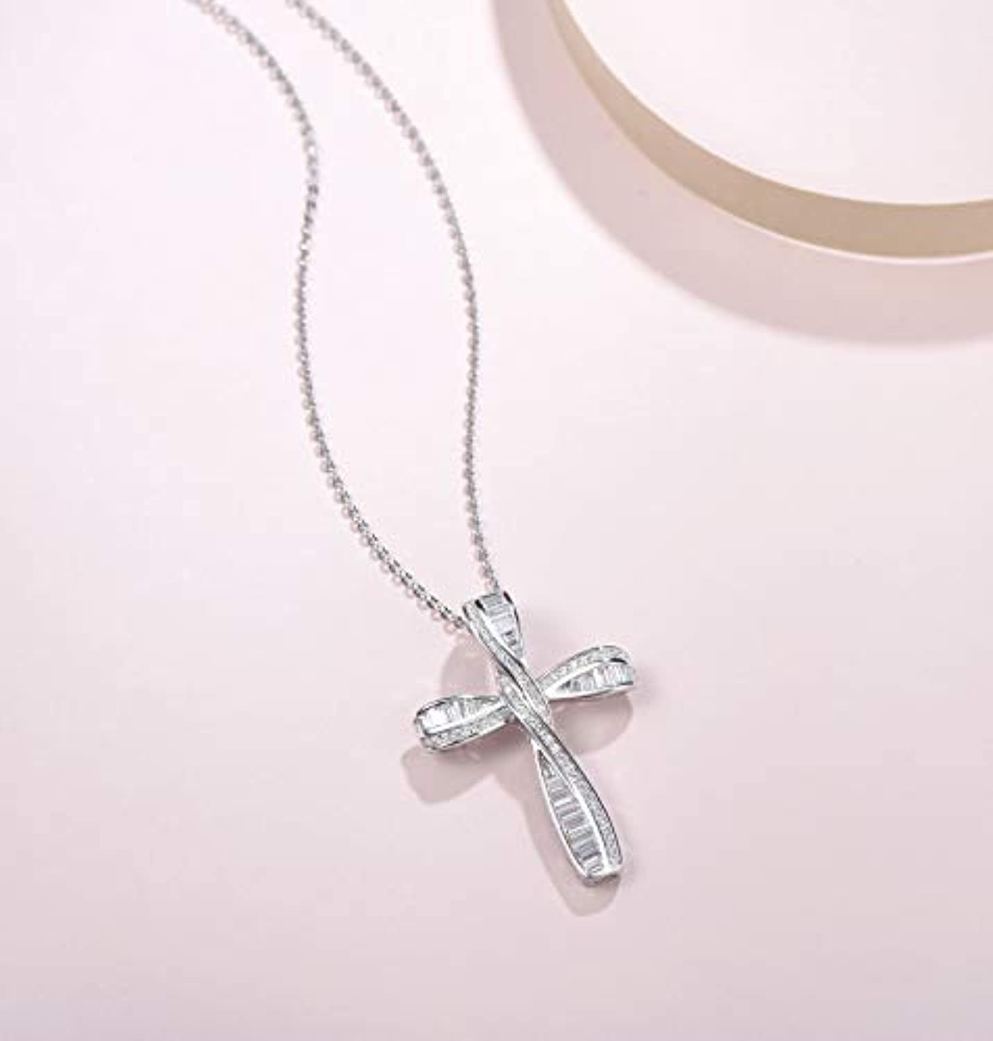 Premium 925 Sterling Silver Cross Necklace