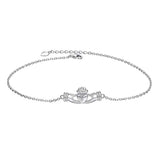 Claddagh Anklet