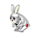  Silver Rabbit Charm 