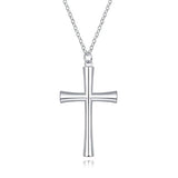 Silver Cross Pendant Necklaces