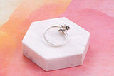 S925 Sterling Silver Rose Flower Retro And Old Ring Jewelry For Women