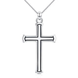 Silver Cross Necklace