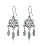 Dream Catcher & Eye of God Earring