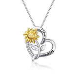 Sunflower Sterling Silver