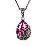 Teardrop Pendant Necklace