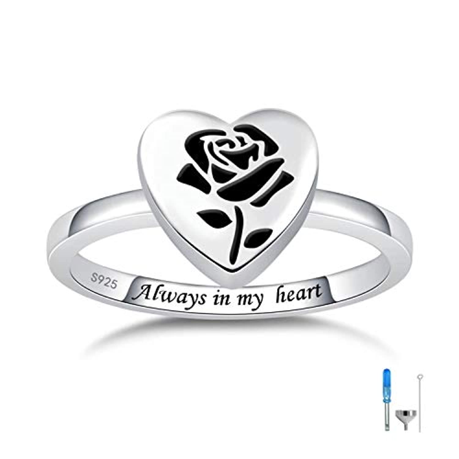 Coquette Style Promise Ring Inlaid Shining Zirconia In Heart - Temu