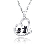 Cute Black Penguin Jewelry