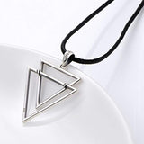 S925 Sterling Silver Pendant Necklace Long Chain