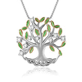 Family Tree of Life Pendant Necklace 