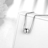 Small Necklace Women 925 Sterling Silver Little Pendant Dainty Jewelry