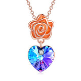 Rose Flower Necklace