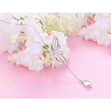 925 Sterling Silver Butterfly  Pendant Necklace for Women Teen Girls Birthday Gifts Jewelry