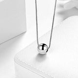 Small Necklace Women 925 Sterling Silver Little Pendant Dainty Jewelry