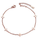 Flower Charm Anklet