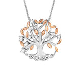 Family Tree of Life Pendant Necklace 