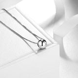 Small Necklace Women 925 Sterling Silver Little Pendant Dainty Jewelry