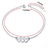 S925 Sterling Silver Adjustable Foot Anklet