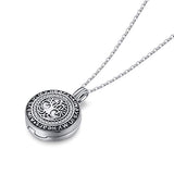 Silver Tree of Life Urn Necklace