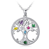 Celtic Knot Tree Pendant Necklace