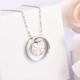 Cremation Jewelry 925 Sterling Silver Tree of Life Urn Necklace for Ashes Keepsake Pendant Necklace