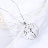 925 Sterling Silver Family Tree of Life Pendant Necklace Christmas Jewelry Gift for Women