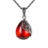 Teardrop Pendant Necklace