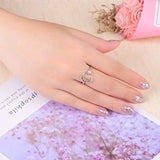 Sterling Silver Moon Sun Ring for Women Girls Crescent Moon&Star Adjustable Wrap Open Ring