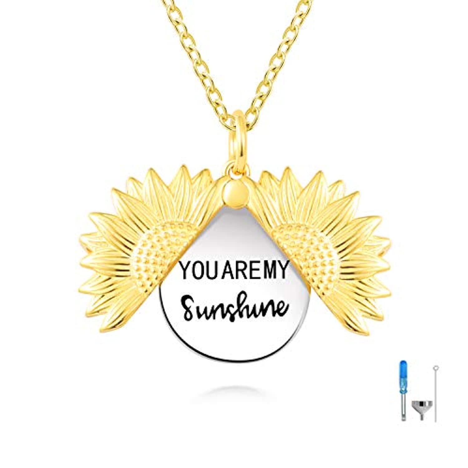 Sunflower Necklace - You are my Sunshine – Chic and Bling