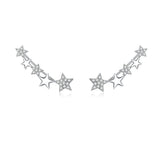 Shining Star Long Stud Earrings