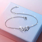 S925 Sterling Silver Adjustable Foot Anklet