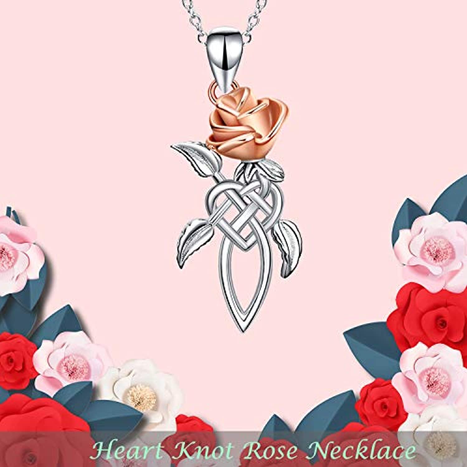celtic knot rose