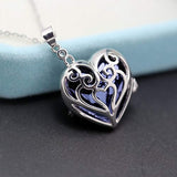 sweet Heart Sterling Silver Necklace Pendant c Fashion Gift for Women