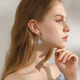 S925 Octopus Earrings Cute Animal Jewelry Ocean Heart Drop Dangle Earrings for Women