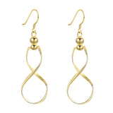 Infinity Earrings Best Selling Silver Drop Shipping Small Moq Earrings