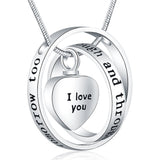 Urn Locket Pendant Necklace