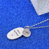 Sterling Silver Best Friends Gift Necklaces Girls/Womens BFF Pendant Pinky Promise Friendship Jewelry Set for Christmas/Graduation/Birthday