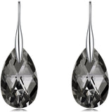 Black Crystal Earrings 